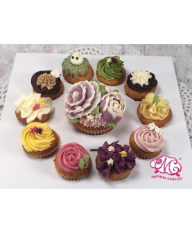 韓花1大10小Cupcake Set A